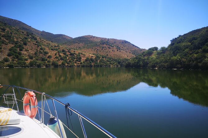 4H Private Boat Trip on the Douro River - Feel the Nature - From Marina da Lixa to calm Douro water in Covelo
