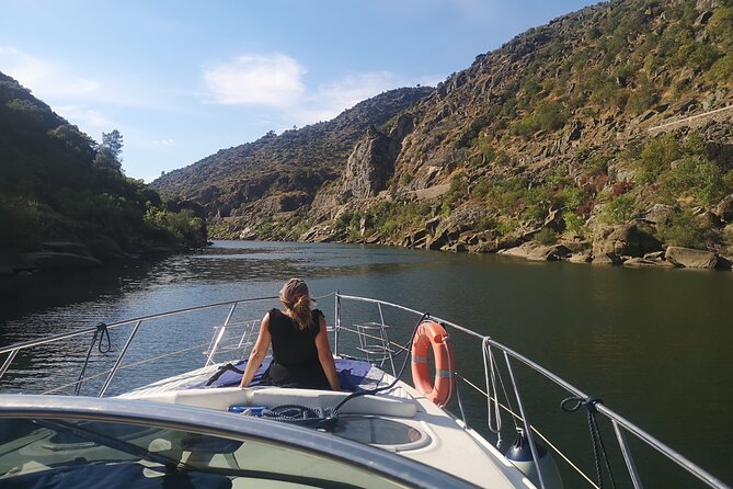 4H Private Boat Trip on the Douro River - Feel the Nature - Praia da Lomba: small-island vibes and solarium time