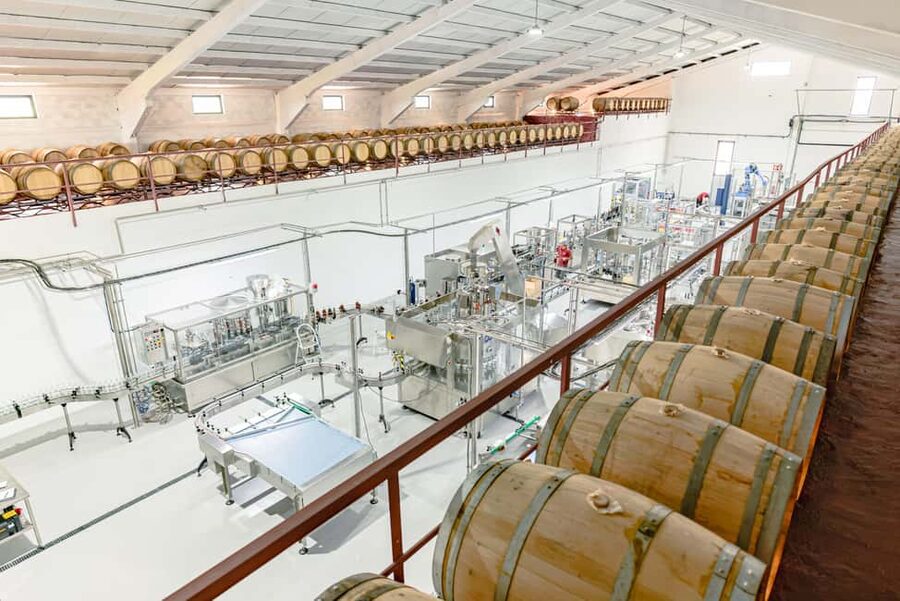 Douro: Martha's Cellar - Visit and Tawny Tasting - Bottling line technology and the practical meaning of the final steps