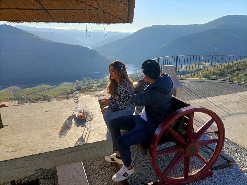 Douro Valley: Private Sommelier Tour with 3 Wineries & Lunch - Scenic viewpoints and the tiled train station stop
