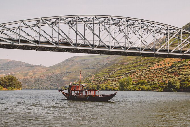 Douro Valley: Rabelo Boat Tour with Port Wine & Audio Guide - Your 2-hour route: from historic quintas to the Tua Dam