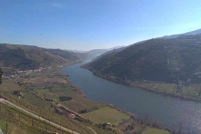 Douro Valley Tour: Wine Tasting River Cruise and Lunch from Porto - On the Douro River with Barco Rebelo: one hour of reset time