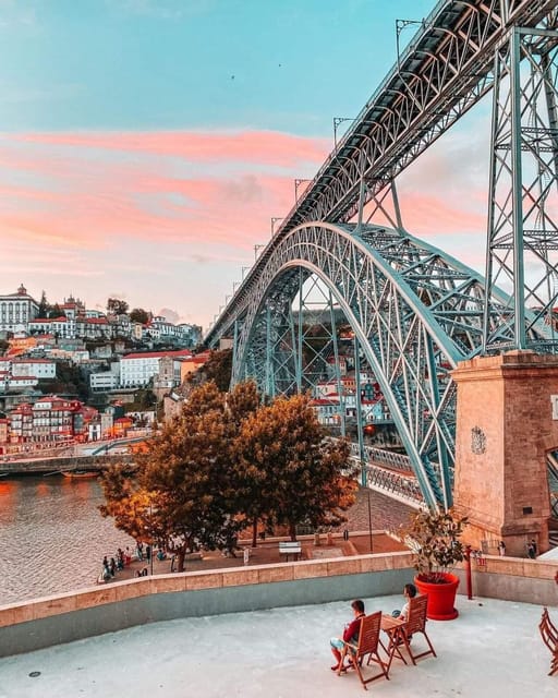 From Coimbra: Porto, Aveiro and Douro in Private with Tasting and Cruise - Porto from Gaia: Eiffel bridges, cellars, and city viewpoints