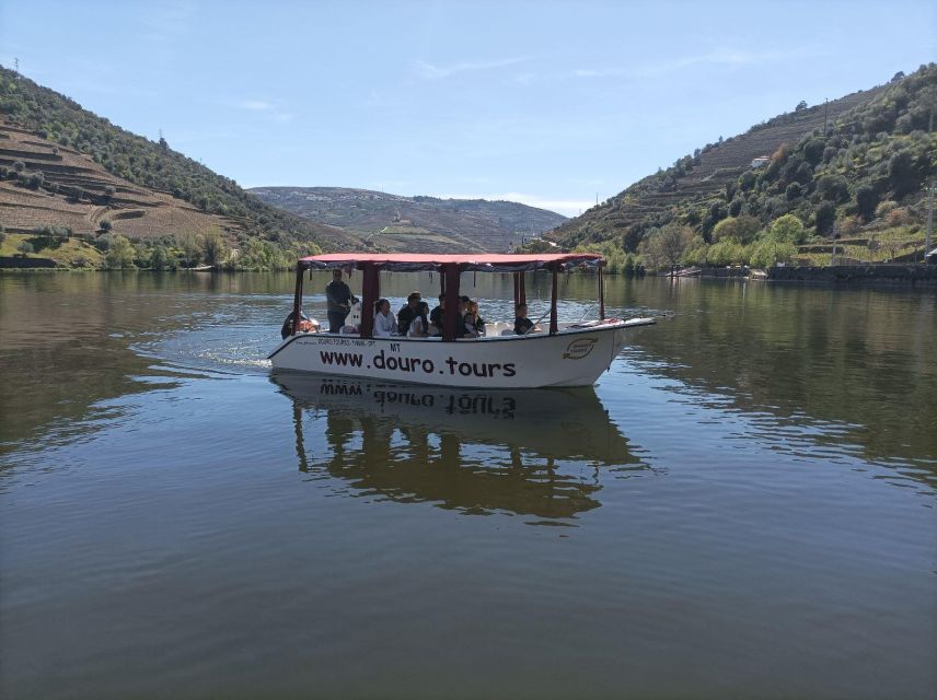 Pinhão: Douro River 50-min Boat Trip with Port Wine - Live Guide Narration and Audio Options: English, Portuguese, Plus More