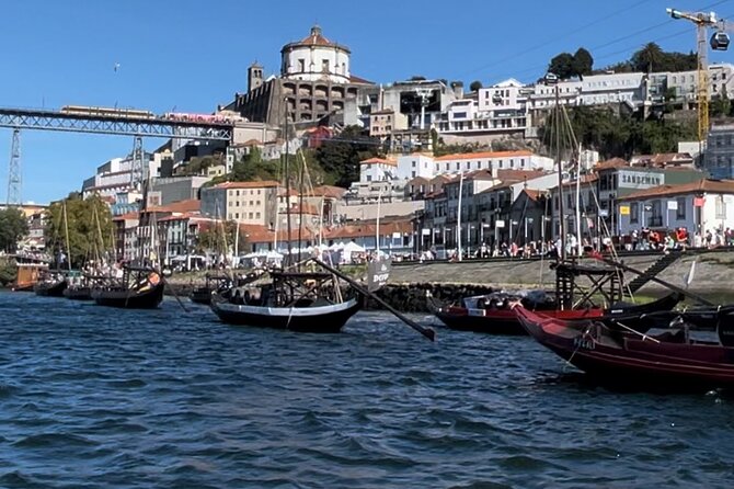 Porto:Passeio Barco no Rio Douro com Vinho do Porto e snacks 1-6 - Ponte do Infante: the rail connection that shaped the river city