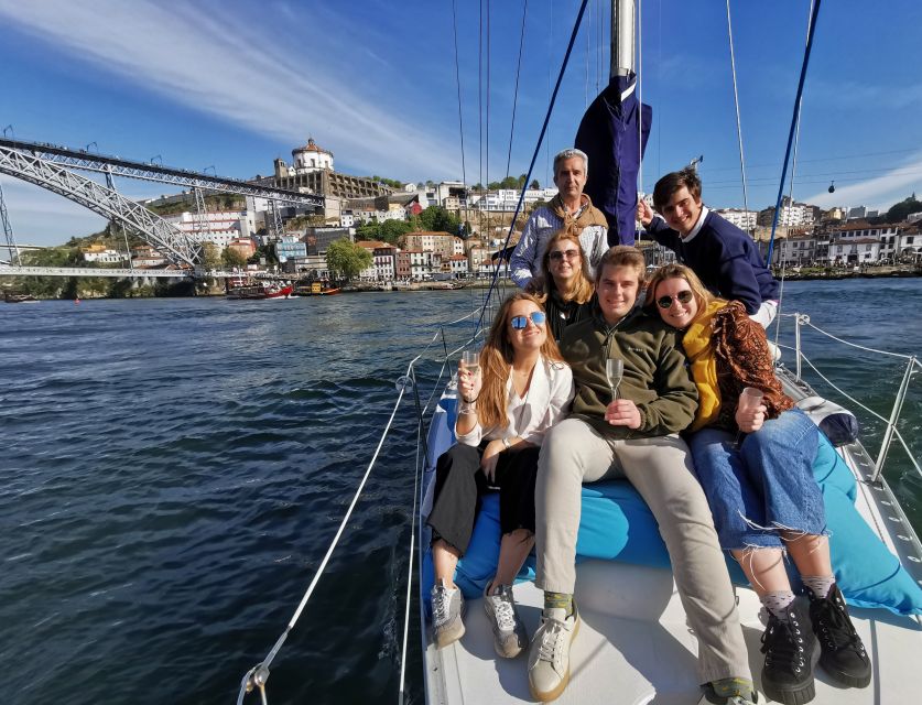 Porto: Private Douro River Charming Cruise w/wine tasting - Meeting at Douro Marina, then sailing out with a glass in hand