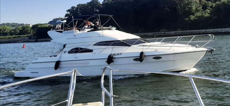 Porto: Private Yacht Tour on Douro River - up to 12 people - Six bridges and the Porto skyline: Dom Luís Bridge, Clérigos, and Sé