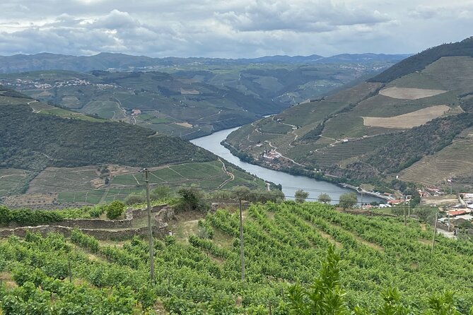 Private Tour From Porto To Douro Valley With River Boat Ride - Passing Peso da Régua: the river stays close