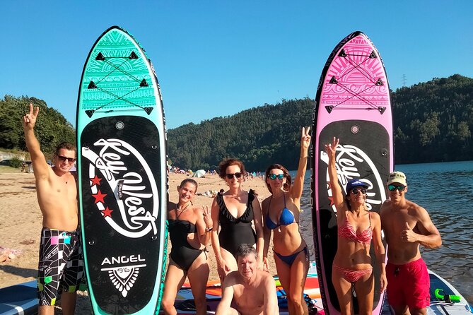 Stand Up Paddle discovering desert beaches of Douro River - Pick Up included - Pickup and the FC Porto Museum meeting point: easy start, easy exit