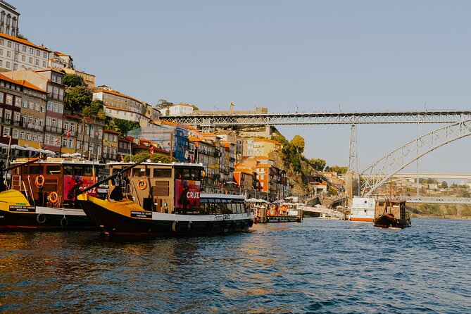 Sunset Cruise on the Douro River - Arrábida Bridge and Alfândega do Porto: the river’s big entrance